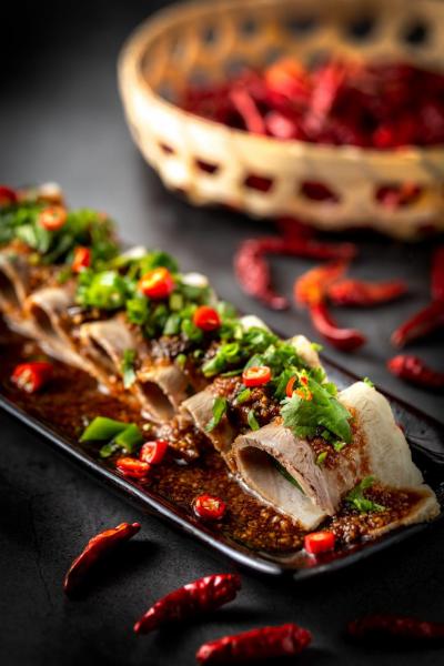 駌鴦蒜泥白肉 駌鴦蒜泥白肉