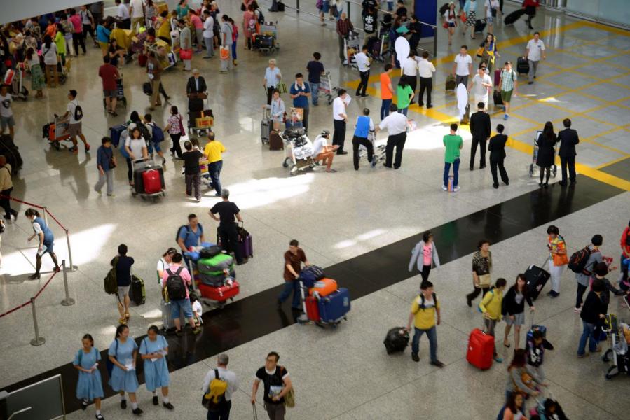 香港旅客數字近年頗為波動。 香港旅客數字近年頗為波動。