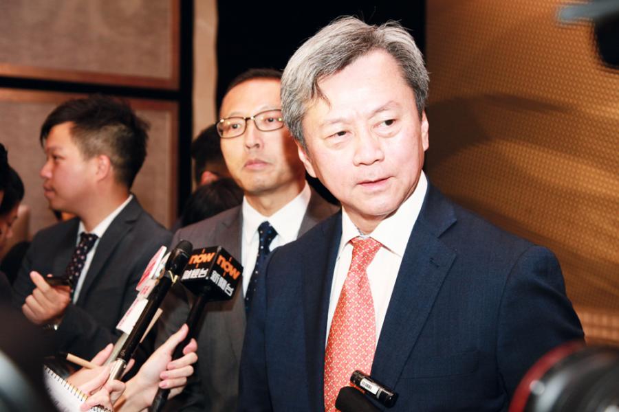 趙國雄稱,已擱置有關構思。 趙國雄稱,已擱置有關構思。