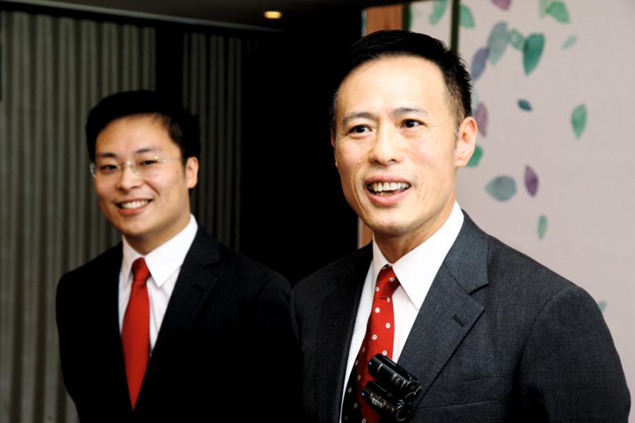 信置以6,500萬元買入中環結志街項目,右為信置營業部聯席董事田兆源。 信置以6,500萬元買入中環結志街項目,右為信置營業部聯席董事田兆源。