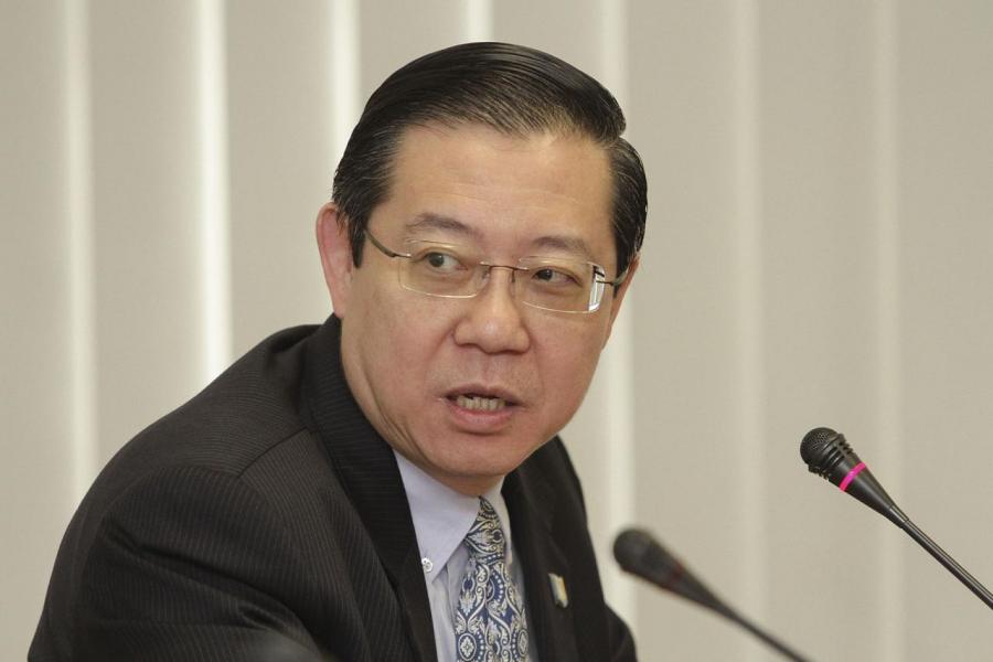 檳城州華人首席部長林冠英。 檳城州華人首席部長林冠英。