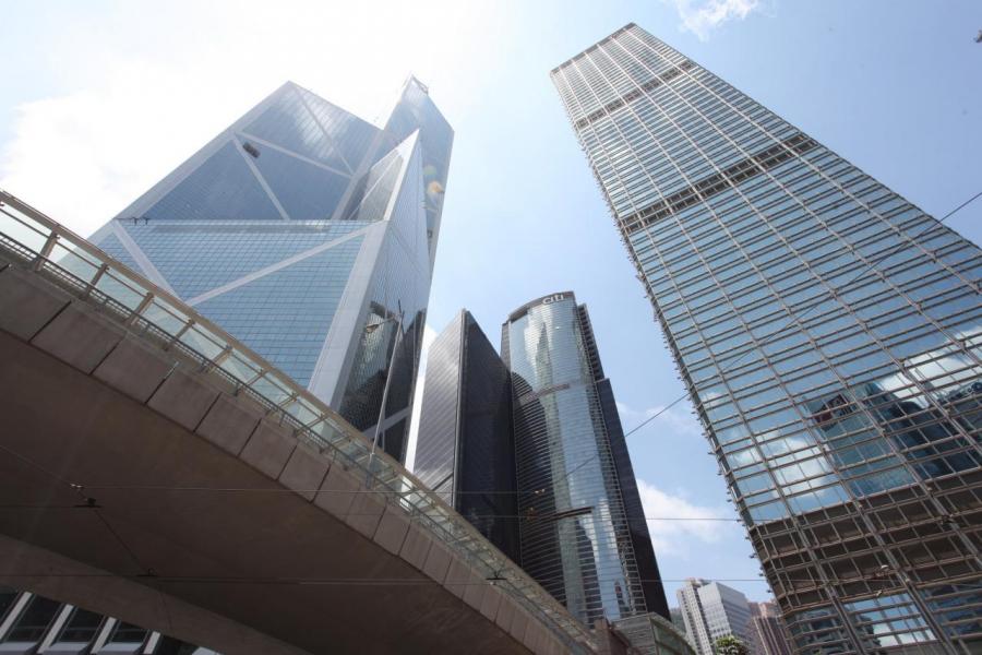 寫字樓租金不斷上漲,加重海外企業在港的經營開支。 寫字樓租金不斷上漲,加重海外企業在港的經營開支。