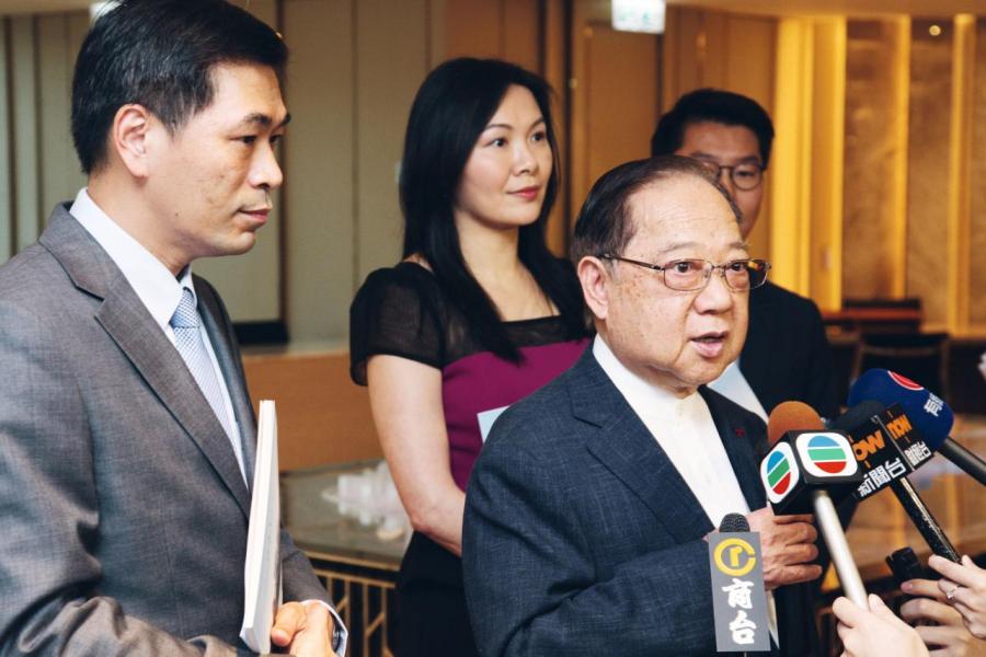 梁志堅表示,望政府實施空置稅前考慮清楚。 梁志堅表示,望政府實施空置稅前考慮清楚。