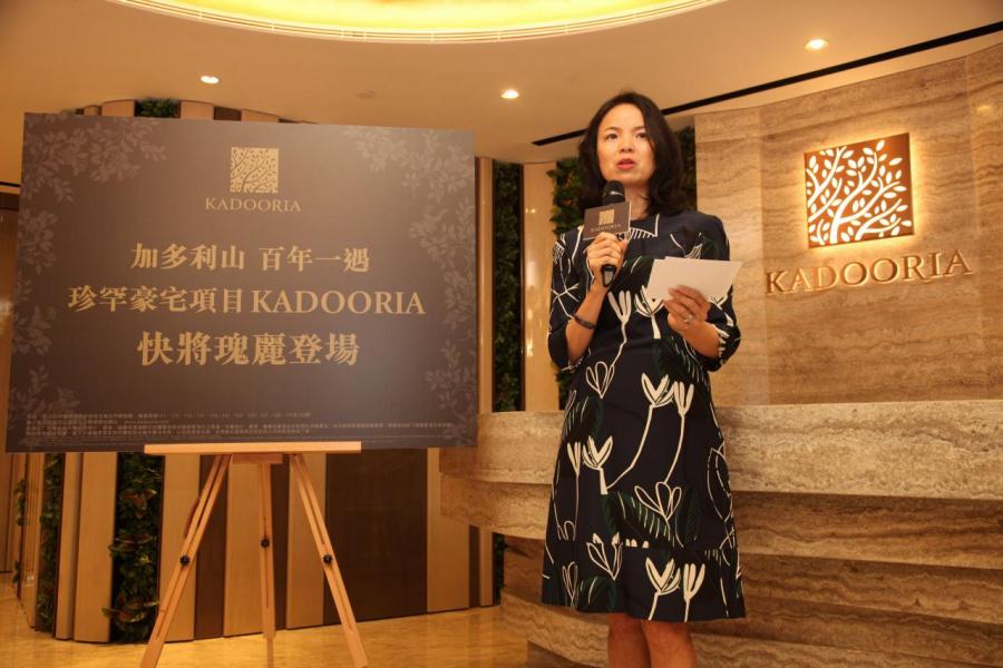 關潔瑩稱,集團會採取惜售策略,大多數單位將會以招標形式發售。 關潔瑩稱,集團會採取惜售策略,大多數單位將會以招標形式發售。