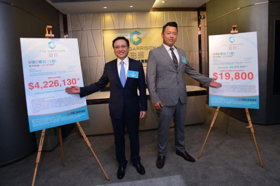 項目首批單位平均呎價為21,496元,貴絕沙田。 項目首批單位平均呎價為21,496元,貴絕沙田。