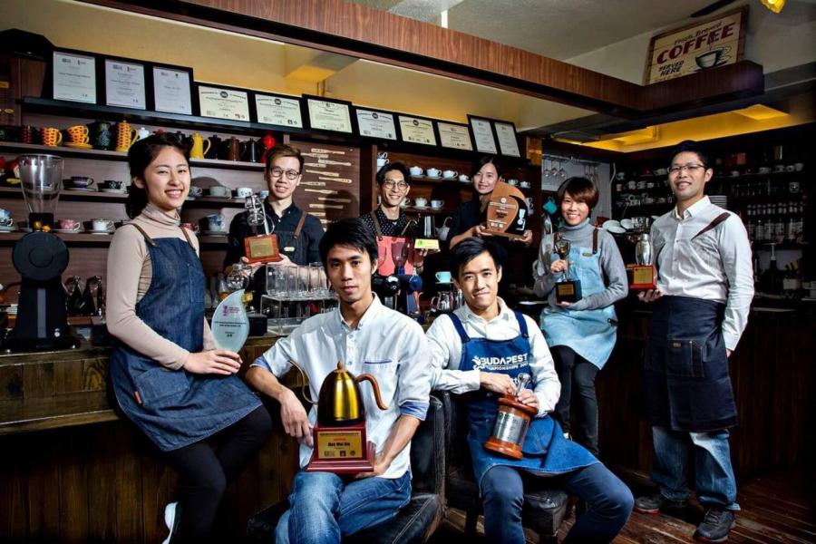 獲獎的本地咖啡師和世界級評審之咖啡品牌Accro Coffee。 獲獎的本地咖啡師和世界級評審之咖啡品牌Accro Coffee。