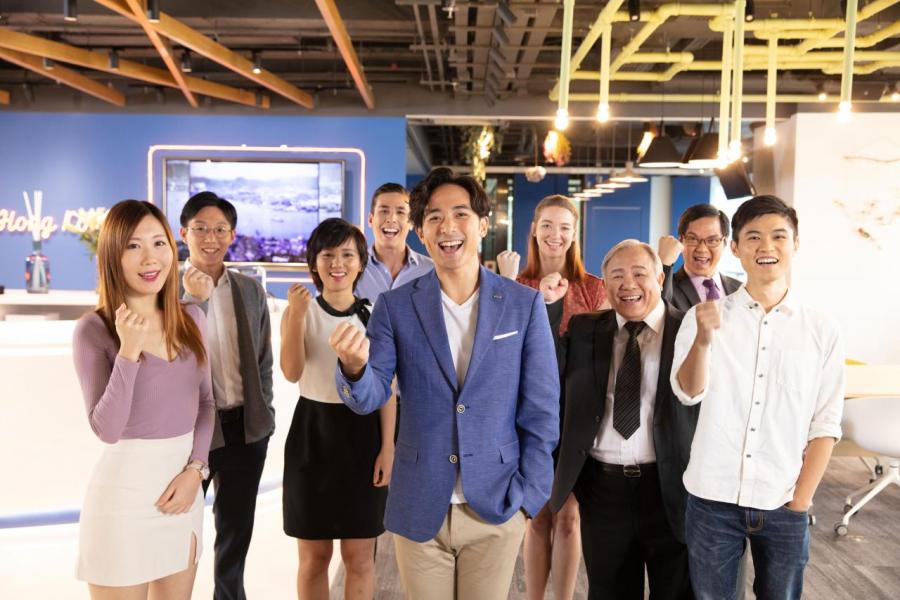 御一空間一反傳統,找來林德信拍攝電視廣告宣傳,加深港人對共享空間的認知。 御一空間一反傳統,找來林德信拍攝電視廣告宣傳,加深港人對共享空間的認知。