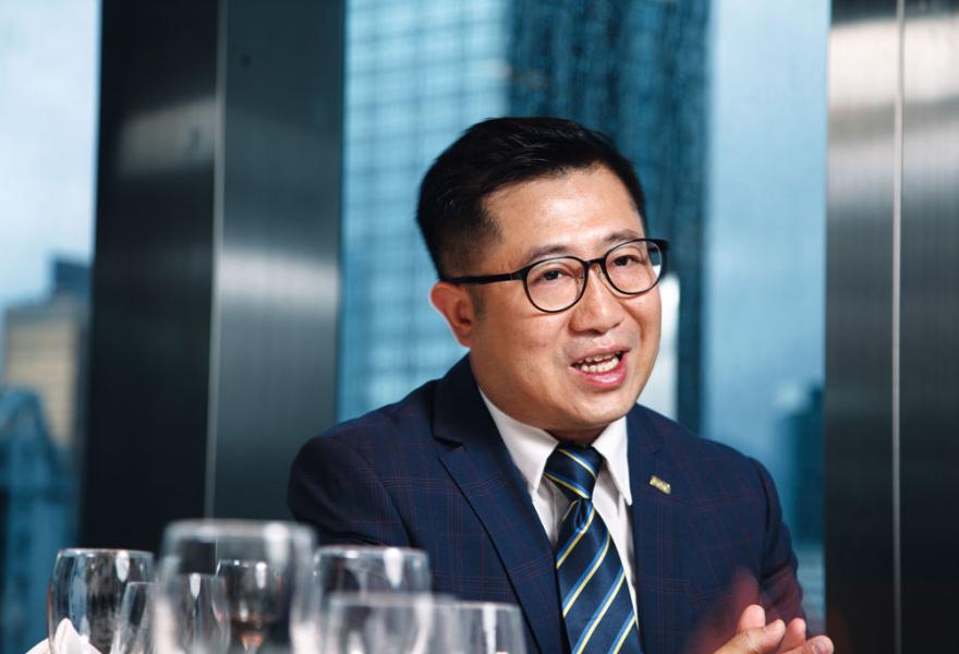 AICFC創會主席周浩雲博士。 AICFC創會主席周浩雲博士。
