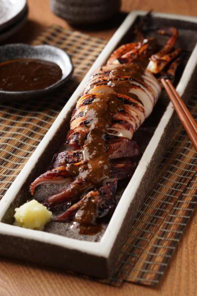 醬燒日本魷魚筒 醬燒日本魷魚筒