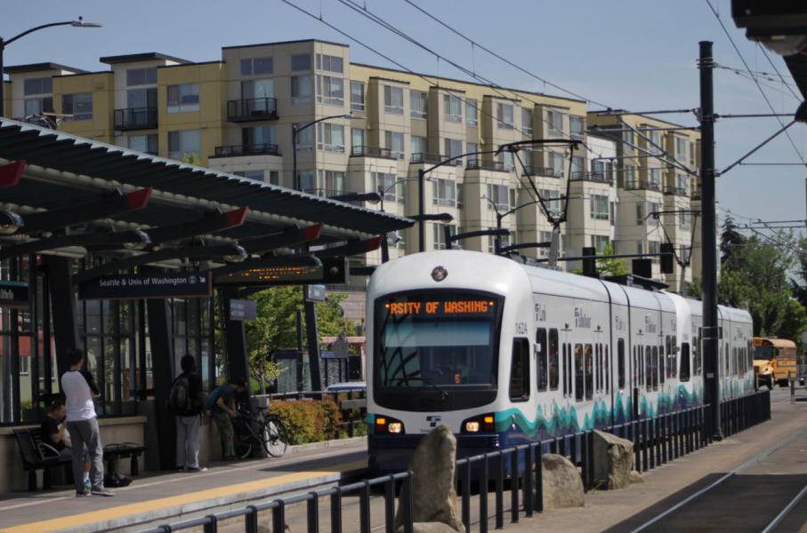 當地交通機構Sound Transit正建設世界上第一條漂浮輕軌,料將於2023年完工。 當地交通機構Sound Transit正建設世界上第一條漂浮輕軌,料將於2023年完工。