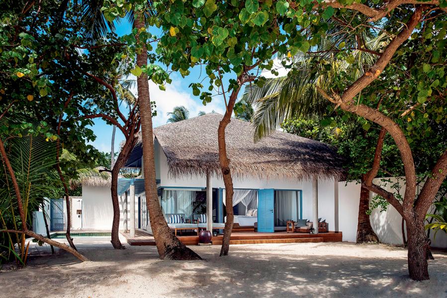 Raffles Maldives Meradhoo 酒店設有38間別墅。 Raffles Maldives Meradhoo 酒店設有38間別墅。